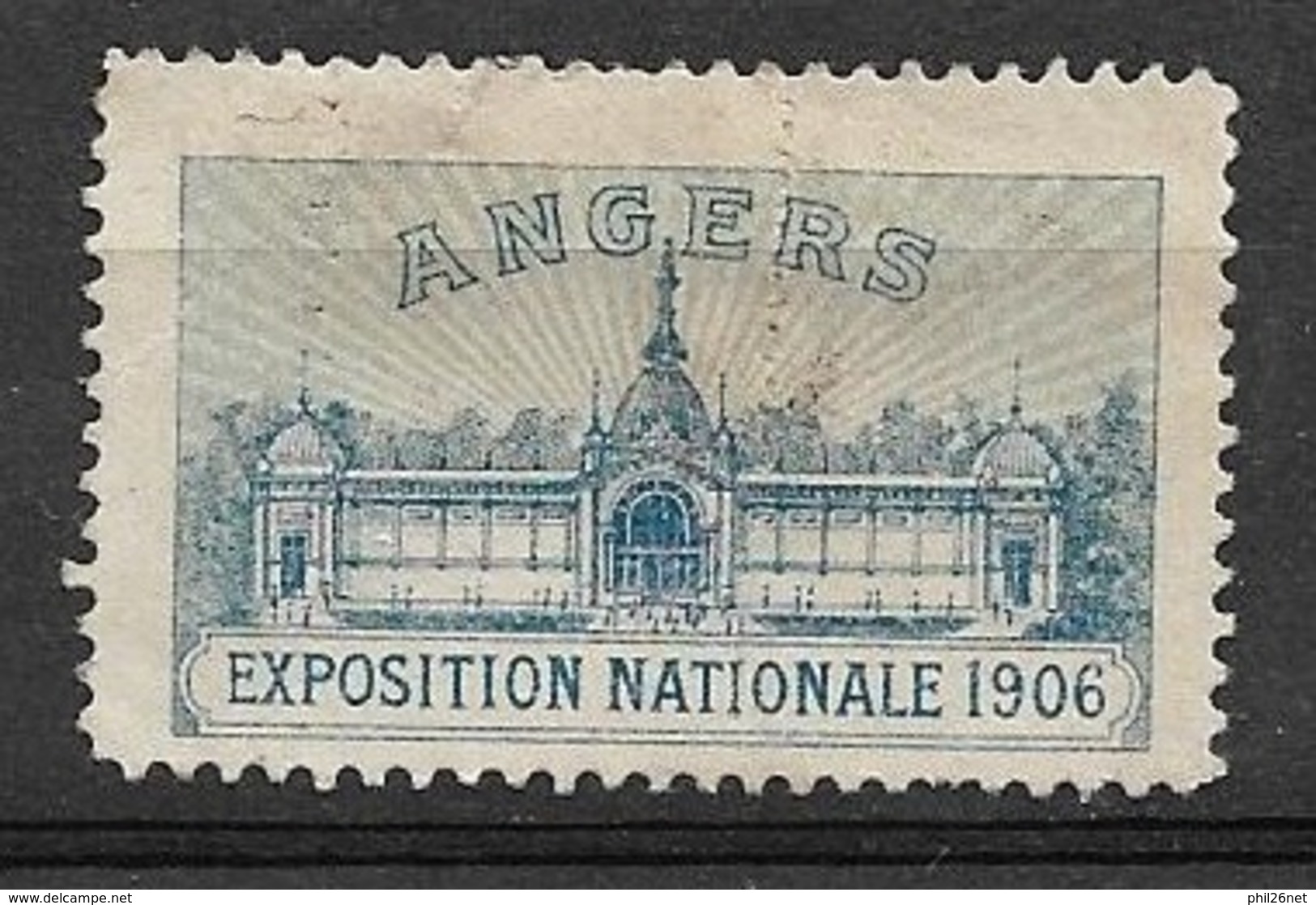 Vignette Exposition  Nationale  Angers 1906   Neuf ( * )   B/  TB  - Tourism (Labels)