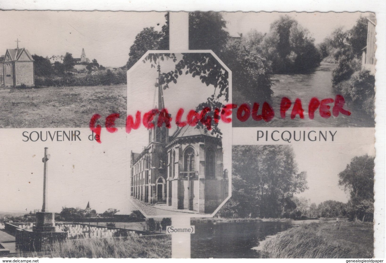 80 - PICQUIGNY - SOUVENIR   -  SOMME - Picquigny