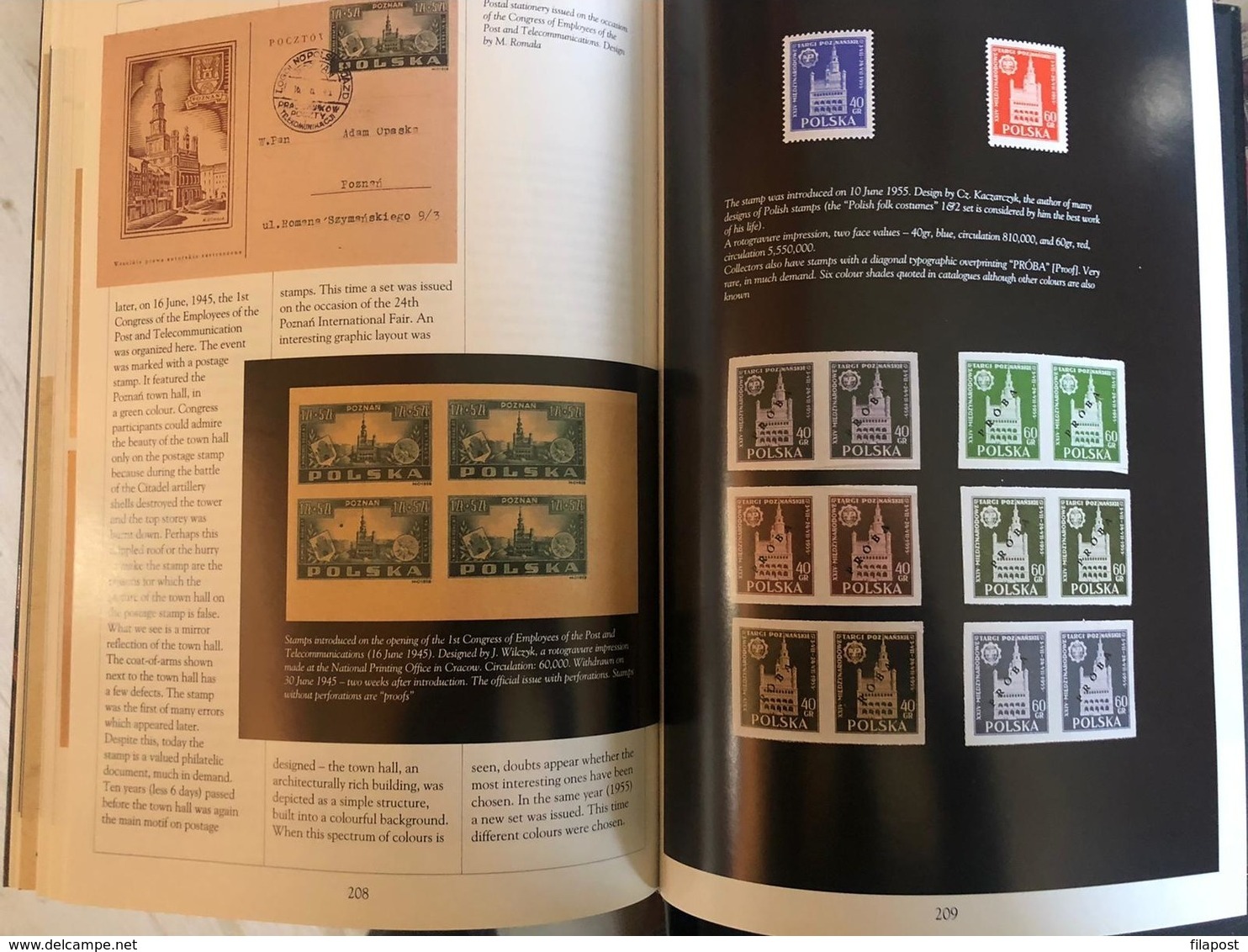 1993 Poland Beautifully  Richly Illustrated English-language Album "Post And Philately In Wielkopolska" Hard Cover - Filatelia E Historia De Correos