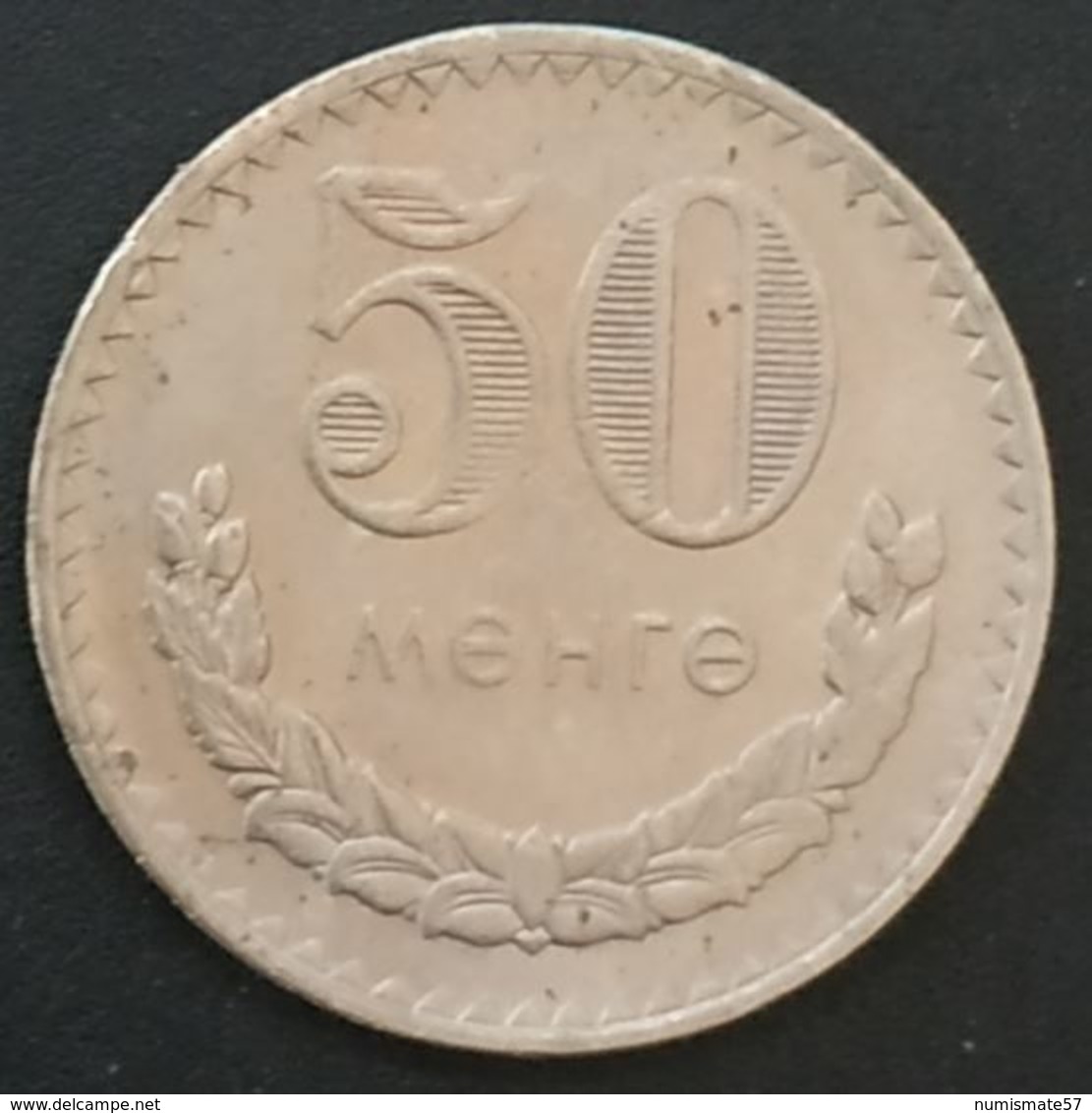 MONGOLIE - MONGOLIA - 50 MONGO 1980 - KM 33 - Mongolie