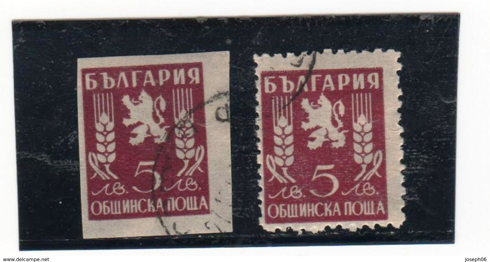 BULGARIE    1946  Express  Y.T. N° 15  Oblitéré - Timbres De Service