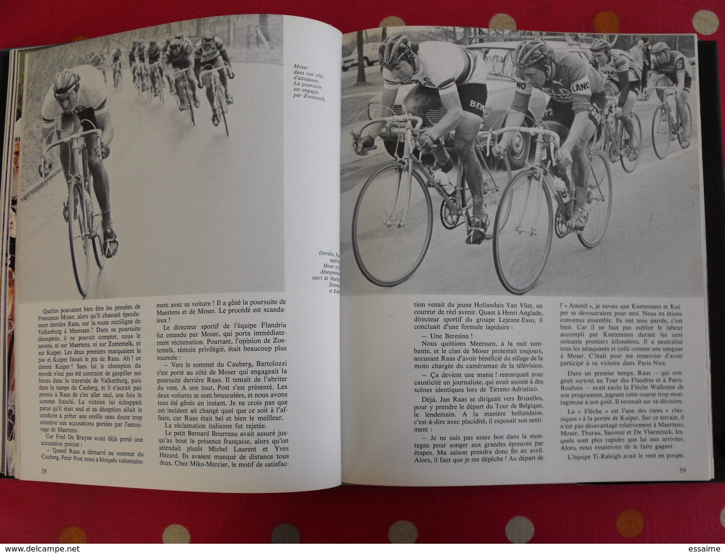 l'année du cyclisme 1978. Pierre Chany. hinault bernaudeau thévenet laurent maertens van impe sercu moser raas