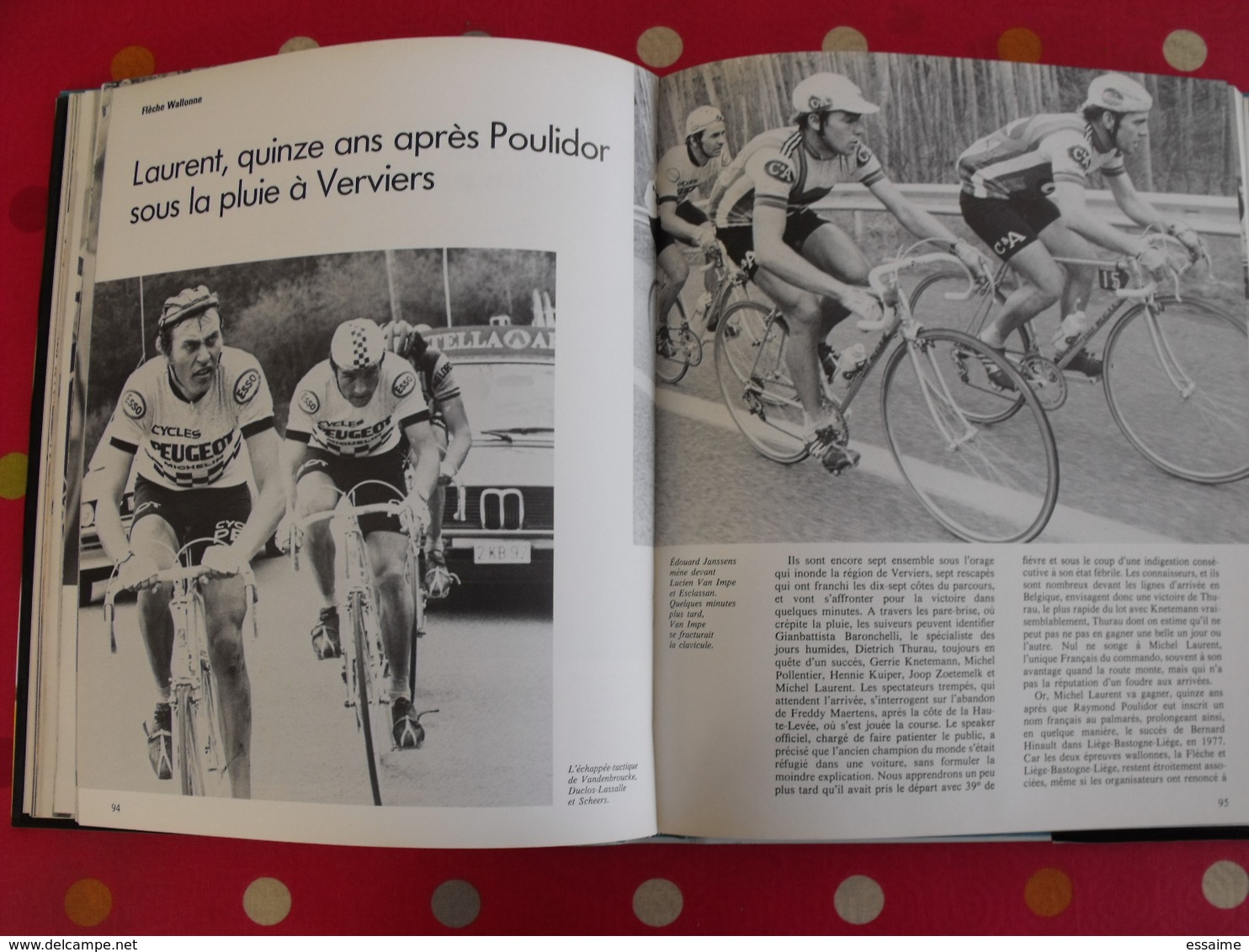 l'année du cyclisme 1978. Pierre Chany. hinault bernaudeau thévenet laurent maertens van impe sercu moser raas