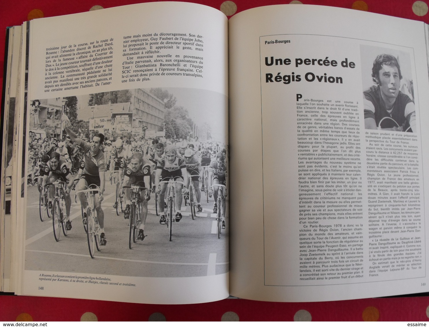 l'année du cyclisme 1978. Pierre Chany. hinault bernaudeau thévenet laurent maertens van impe sercu moser raas