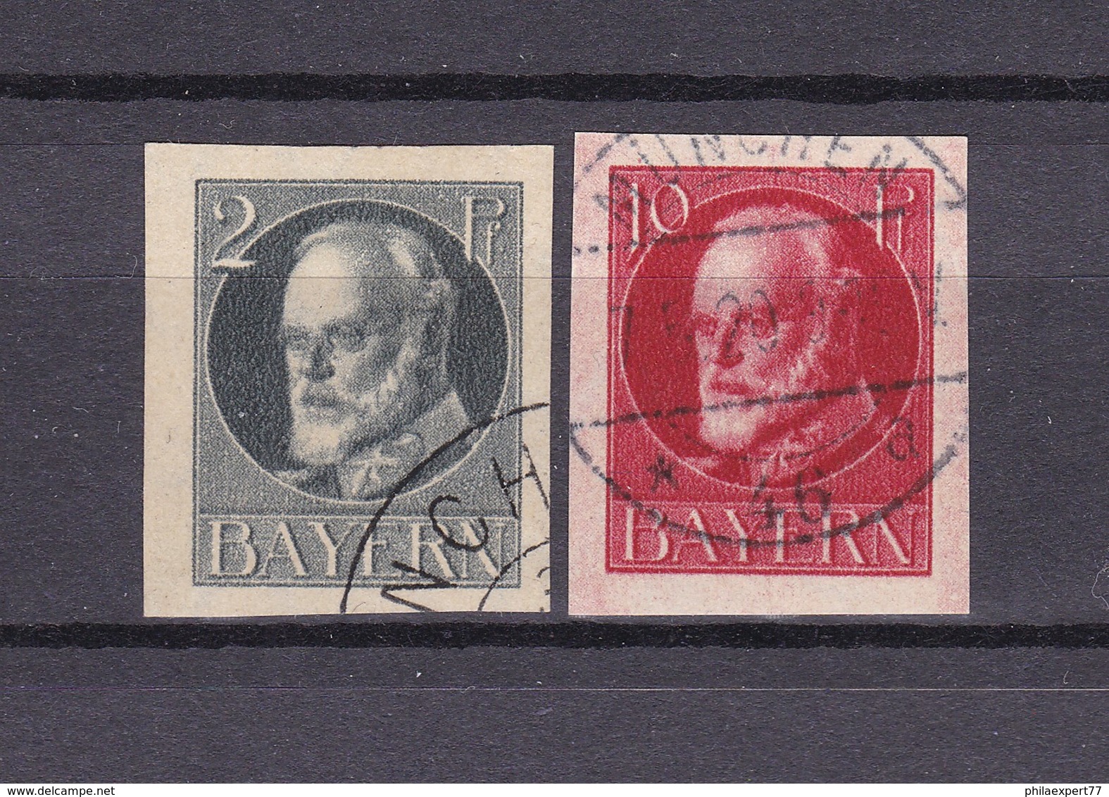 Bayern - 1920 - Michel Nr. 110+114 B  - Gest. - 34 Euro - Sonstige & Ohne Zuordnung