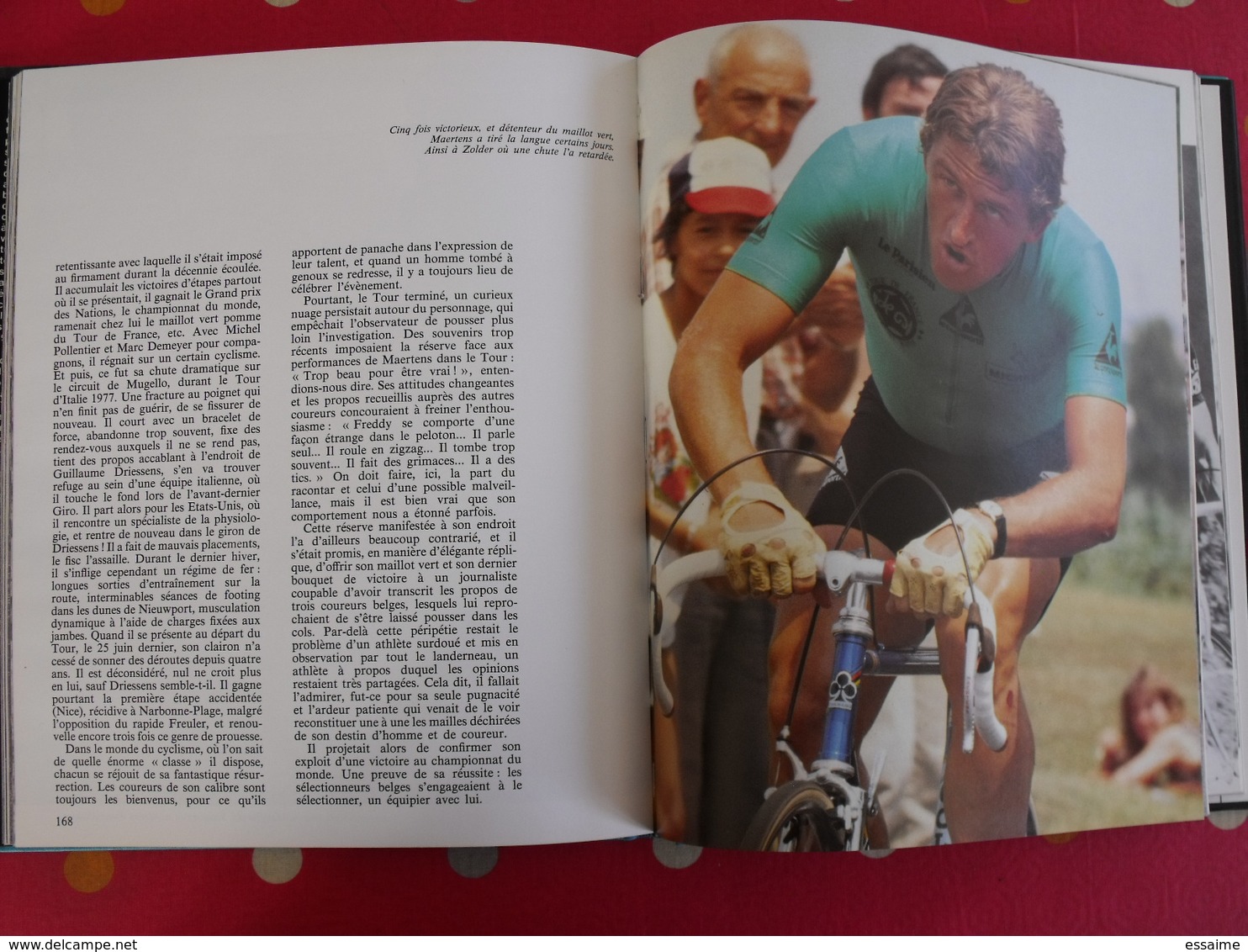 l'année du cyclisme 1981. Pierre Chany. hinault zoetemelk thévenet moser maertens moser raas saronni kuiper