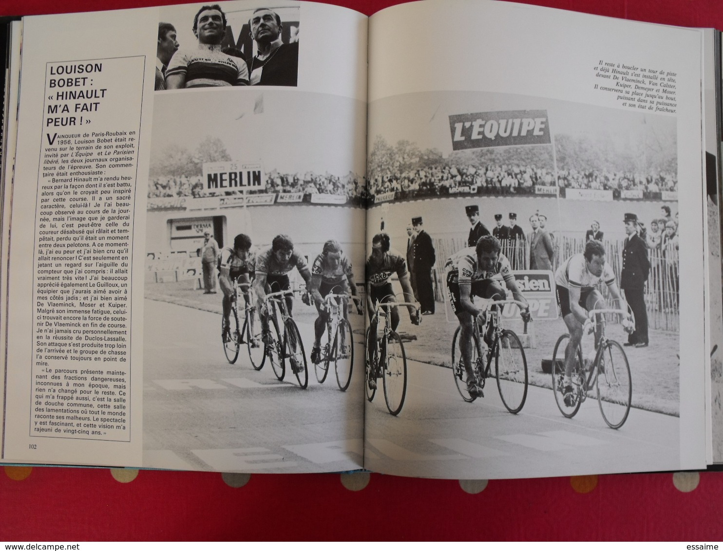 l'année du cyclisme 1981. Pierre Chany. hinault zoetemelk thévenet moser maertens moser raas saronni kuiper