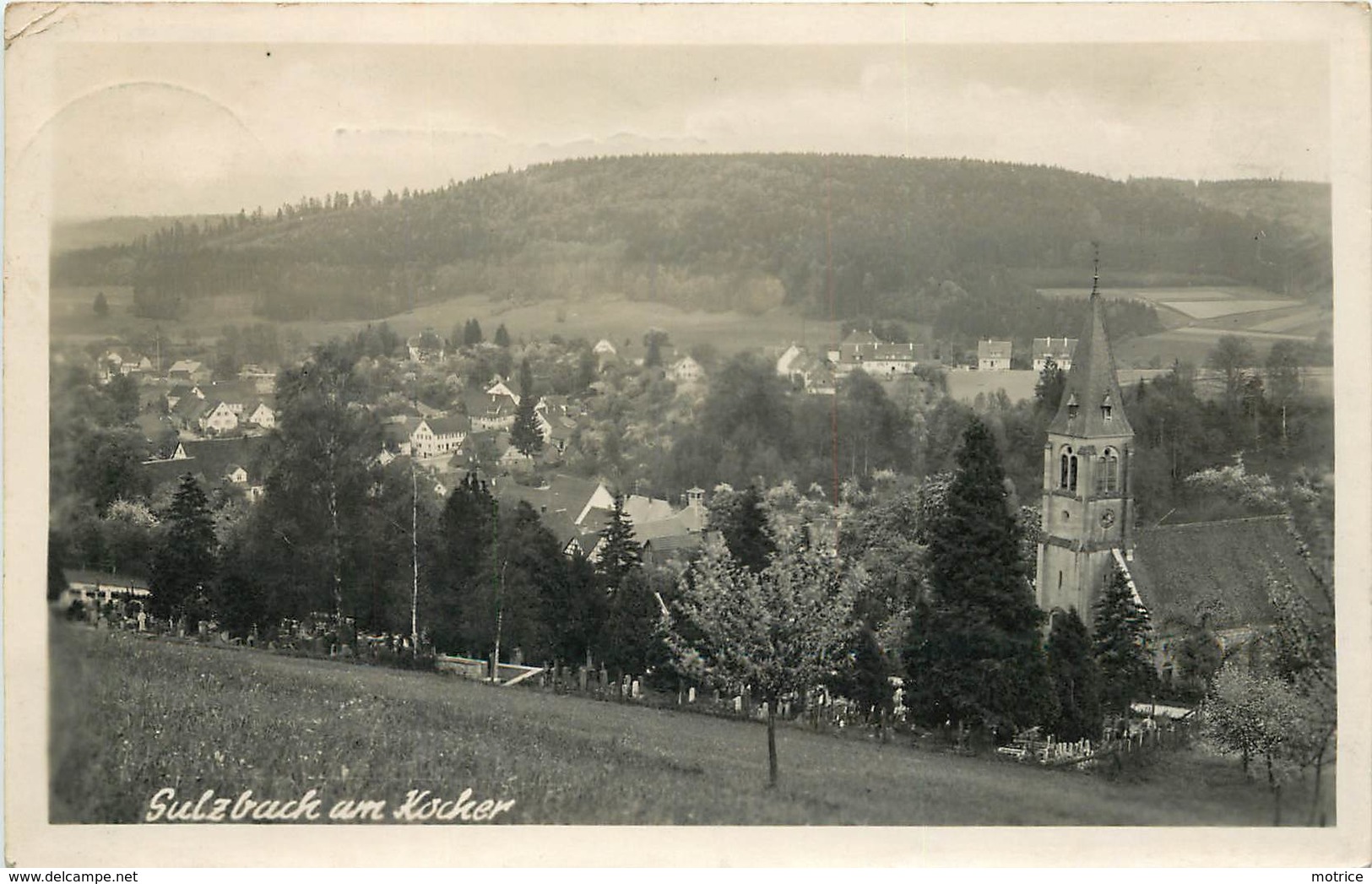 SULZBACH Am Kocher, L'église. - Sulzbach-Rosenberg