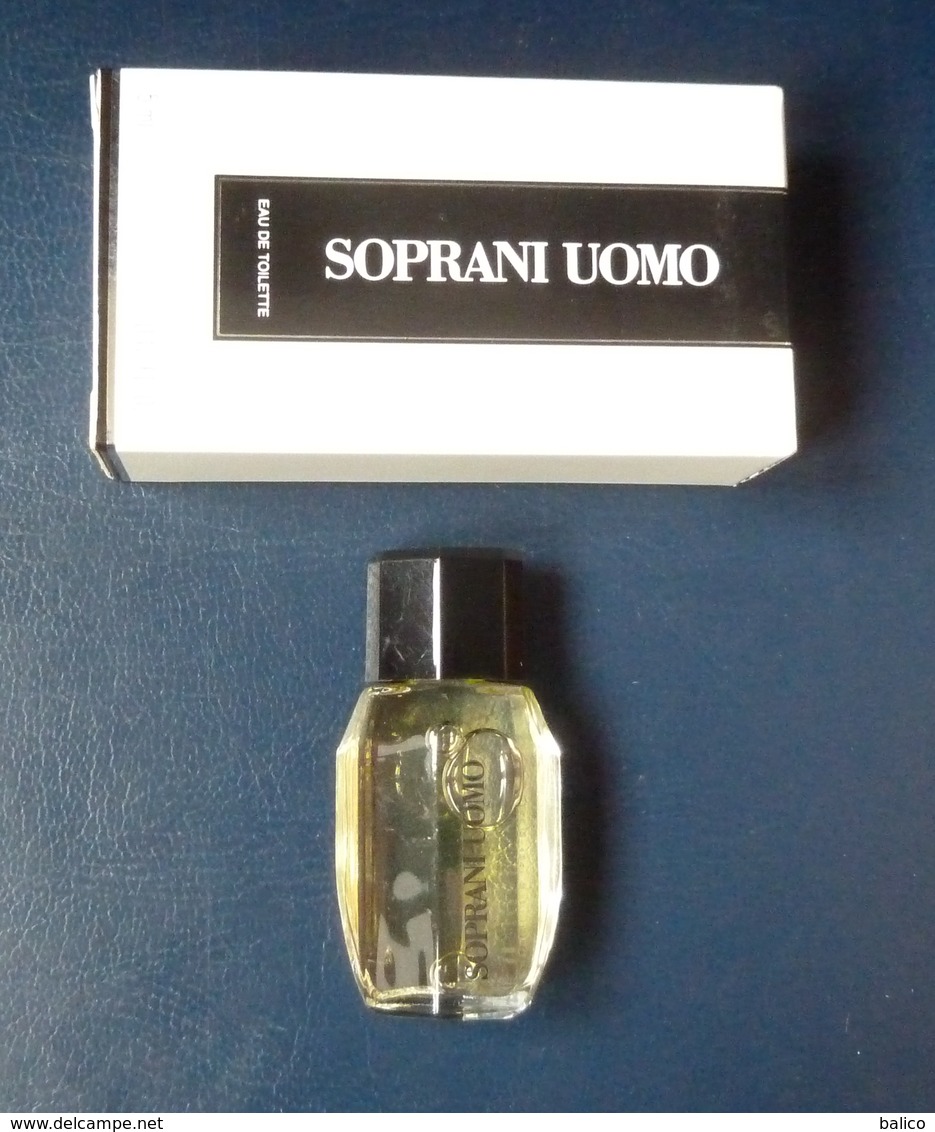 Miniature De Parfum - Soprani Uomo - 5 Ml - Avec Boite Et Pleine - Miniaturas Hombre (en Caja)