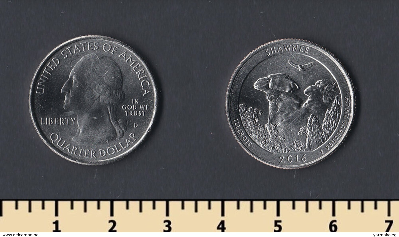 USA 25 Cents 2016 - Other & Unclassified