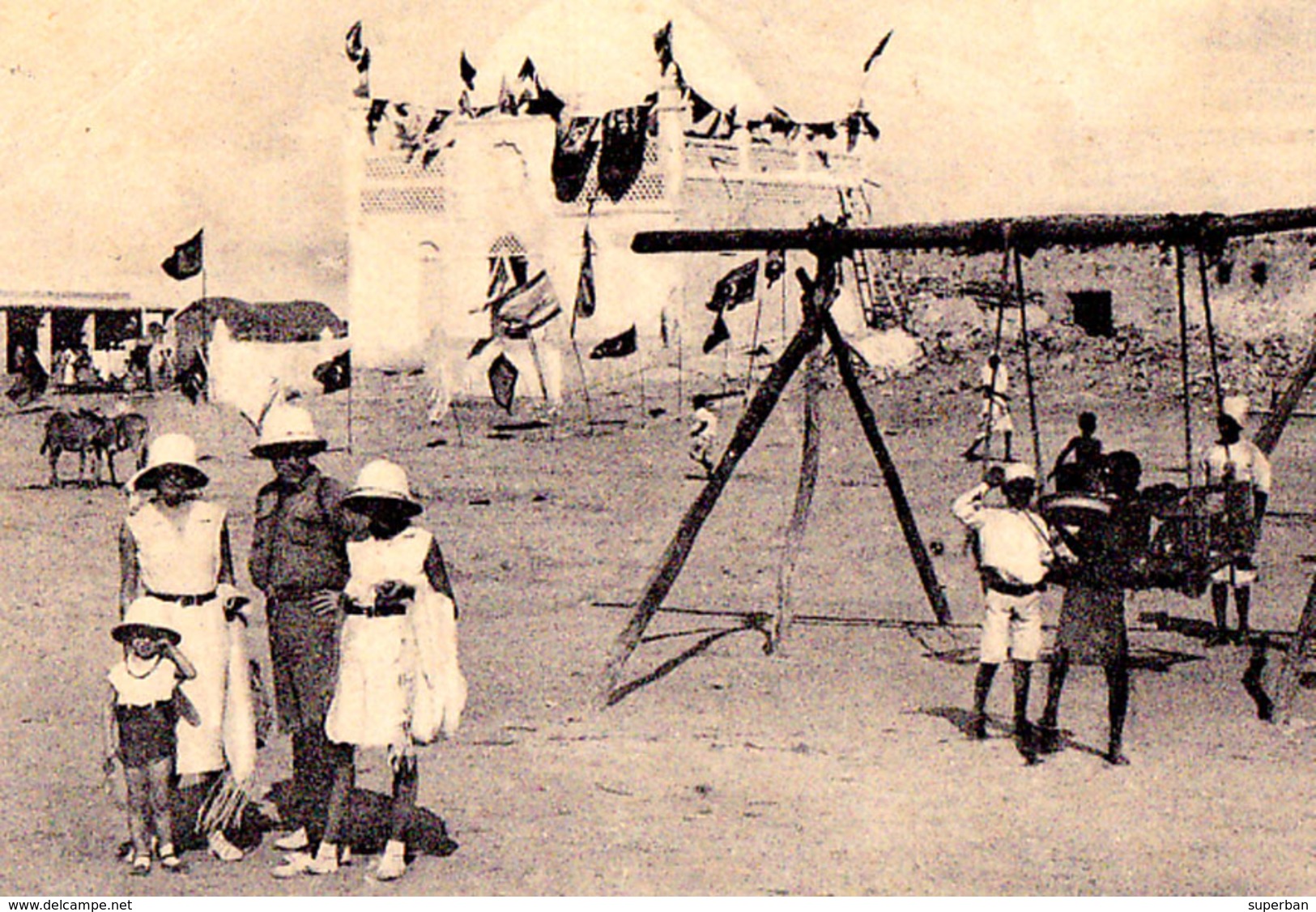 ZEÏLA - SOMALILAND BRITANNIQUE : JOUR DE FÊTE ~ 1930 - '935 (ae403) - Somalie