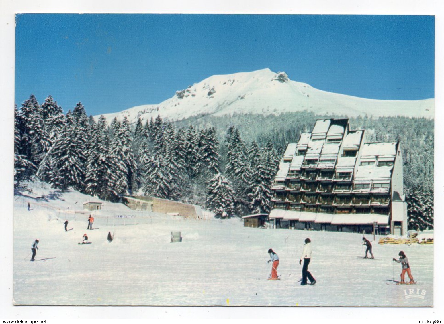 LAVEISSIERE--1981--Super Lioran Alt 1520m -- Le Font Du Roy (animée, Ski )...cachet THIEZAC-15......à Saisir - Andere & Zonder Classificatie