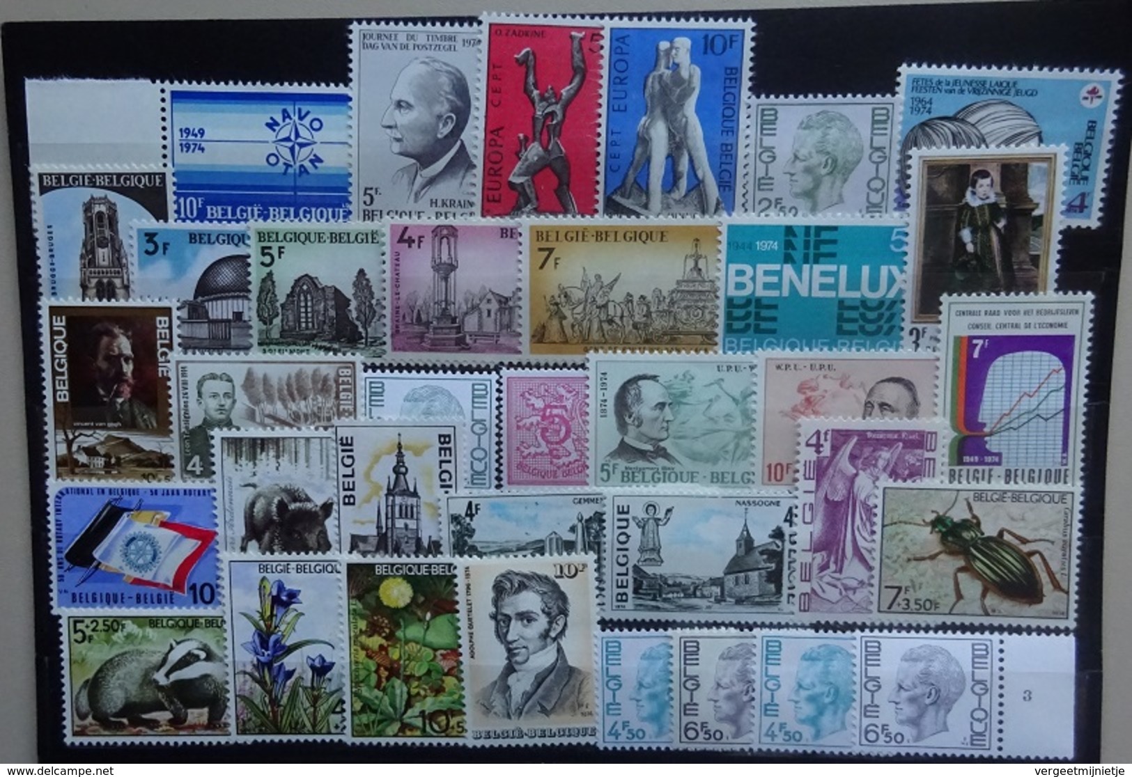 BELGIE  1974  Samenstelling Tussen  Nr. 1712  En  1744 P5     Postfris **   Zie Foto - Unused Stamps