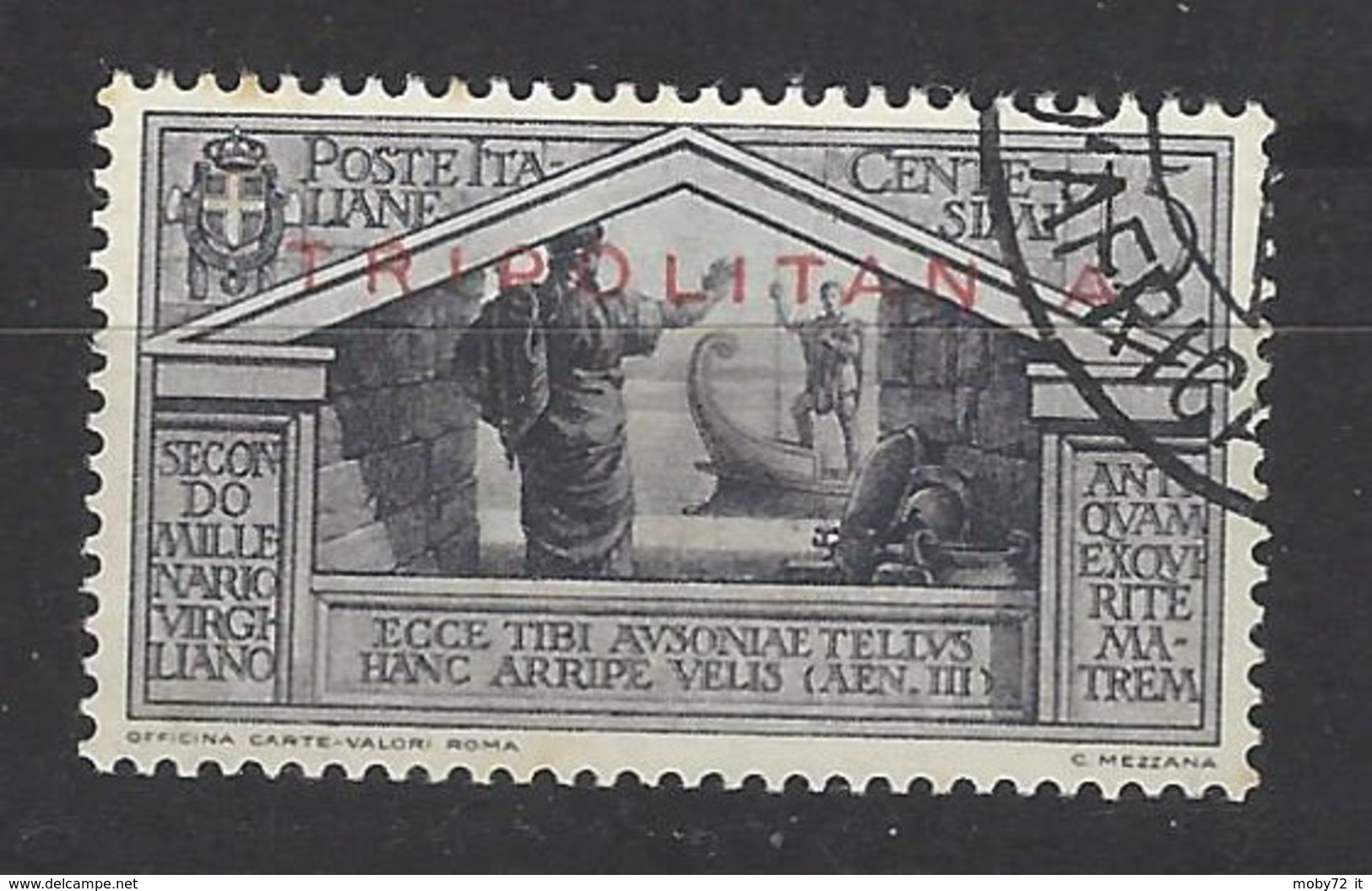 Italia - Tripolitania - 1934 - Usato/used - Virgilio - Sass N. 78 - Tripolitaine