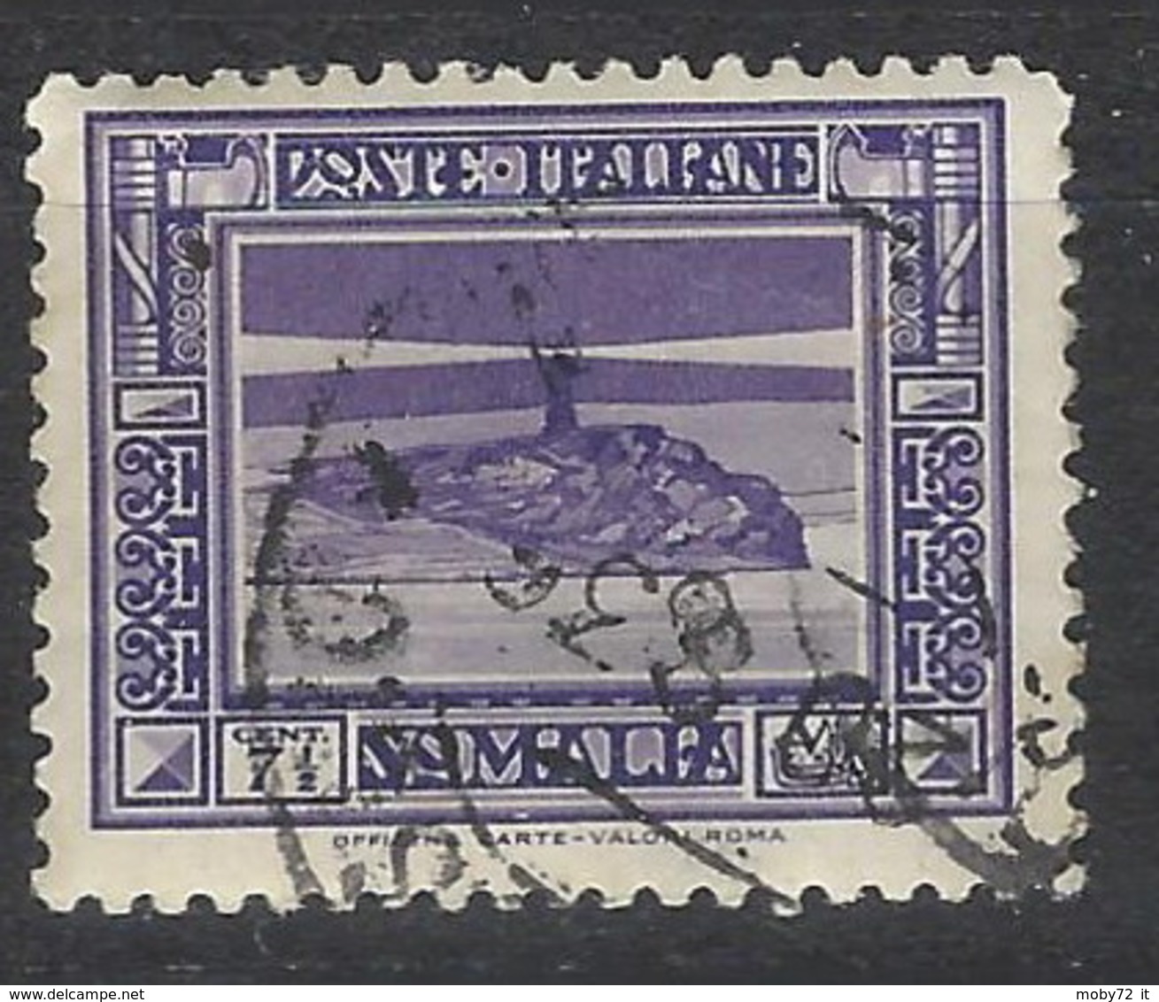 Italia - Somalia - 1932 - Usato/used - Pittorica - Sass N. 168 - Somalië