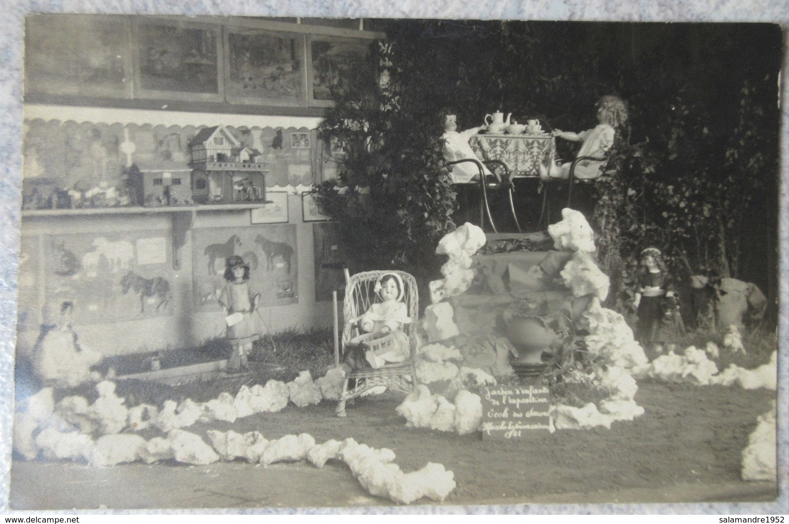 Marche-lez-Ecaussinnes -  1922 Jardin D'enfants De L'exposition De L'école Des Soeurs - Poupées - Ecaussinnes