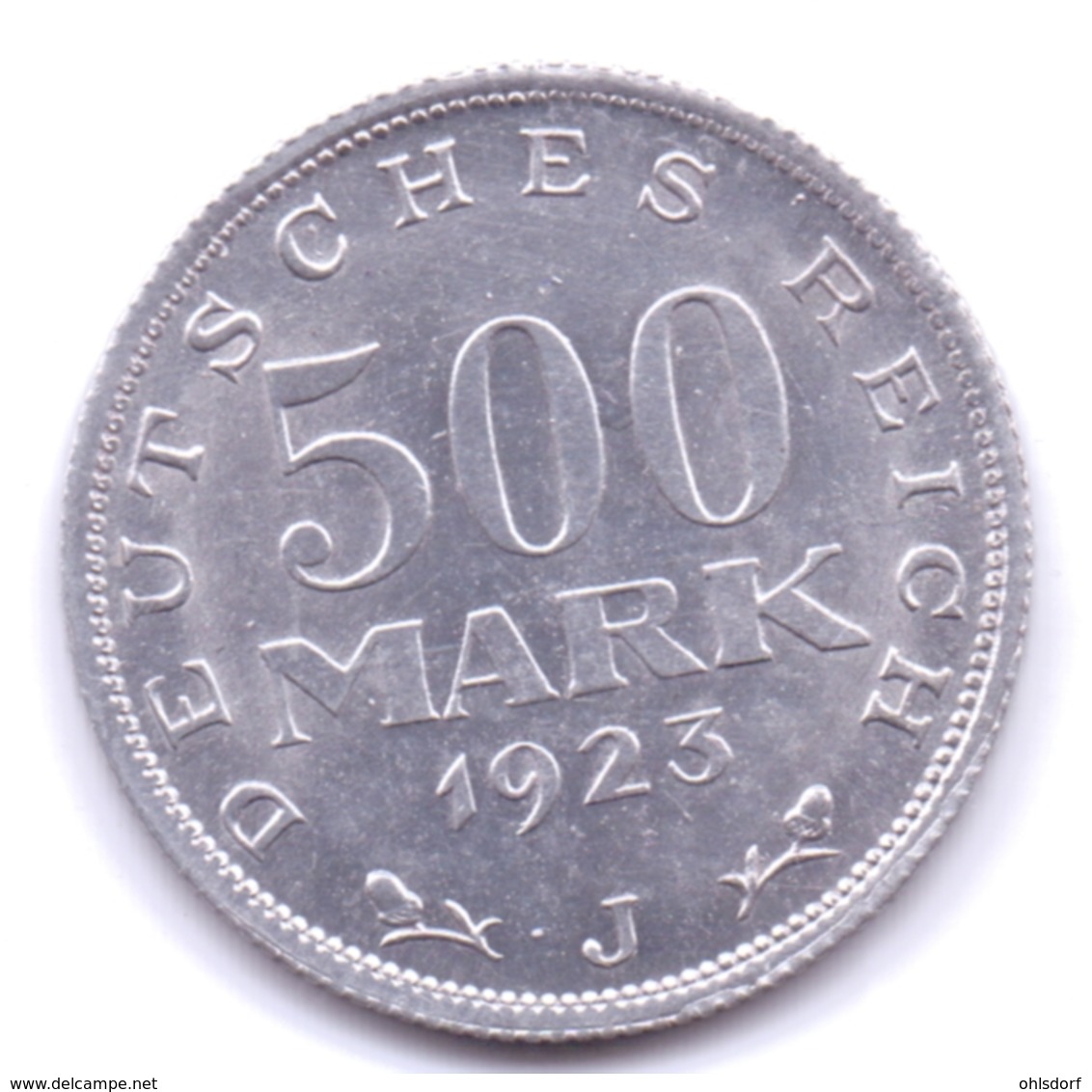 DEUTSCHES REICH 1923 J: 500 Mark, KM 36 - 200 & 500 Mark