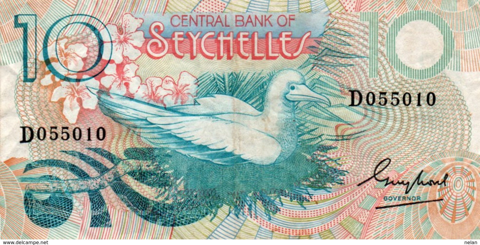 SEYCHELLES 10 RUPEES 1983 P-28a Circ D 055010 - Seychelles