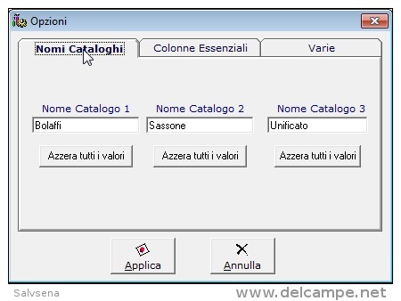 Software Per I Collezionisti Di Francobolli - Italiaans