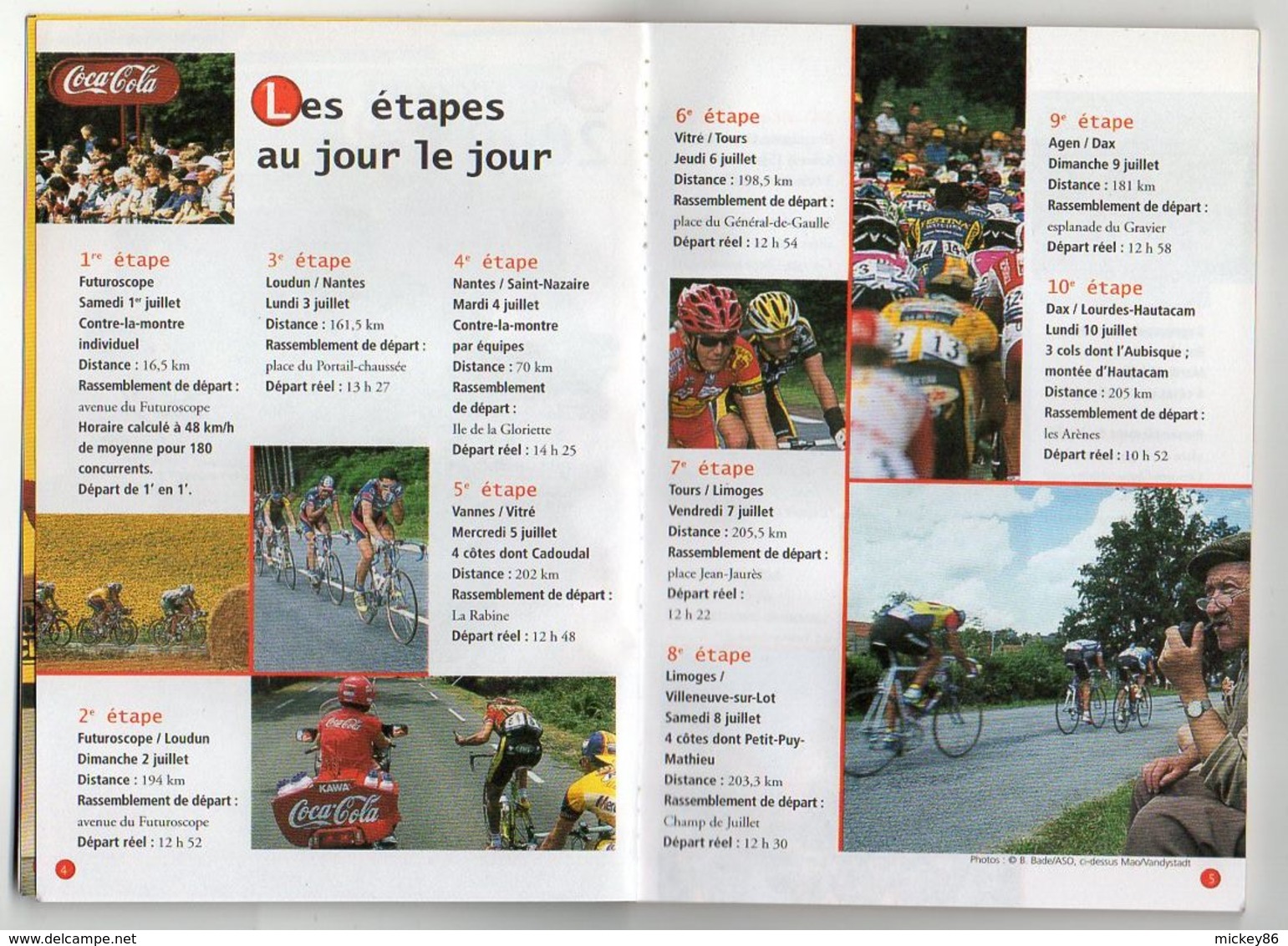 Pub COCA COLA --Petit Livre "Le TOUR De FRANCE  2000"-- 48 Pages..(cyclisme ,vélo )....à Saisir - Books