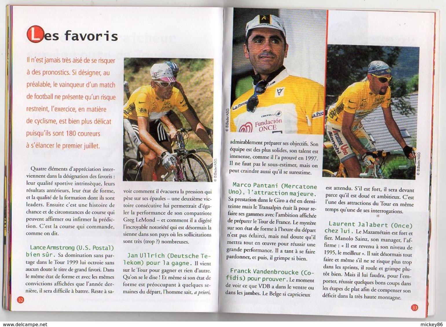 Pub COCA COLA --Petit livre "Le TOUR de FRANCE  2000"-- 48 pages..(cyclisme ,vélo )....à saisir