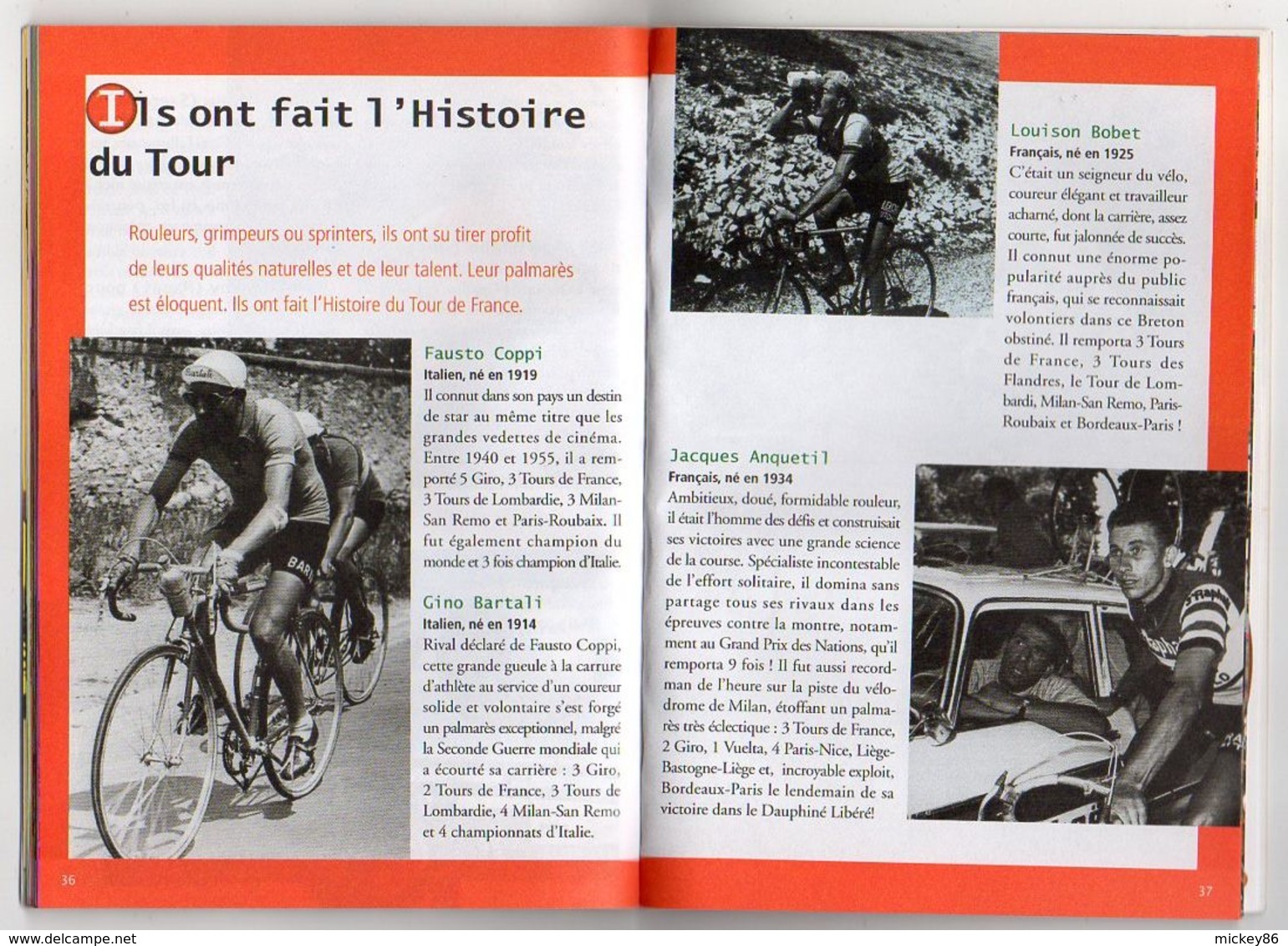 Pub COCA COLA --Petit livre "Le TOUR de FRANCE  2000"-- 48 pages..(cyclisme ,vélo )....à saisir