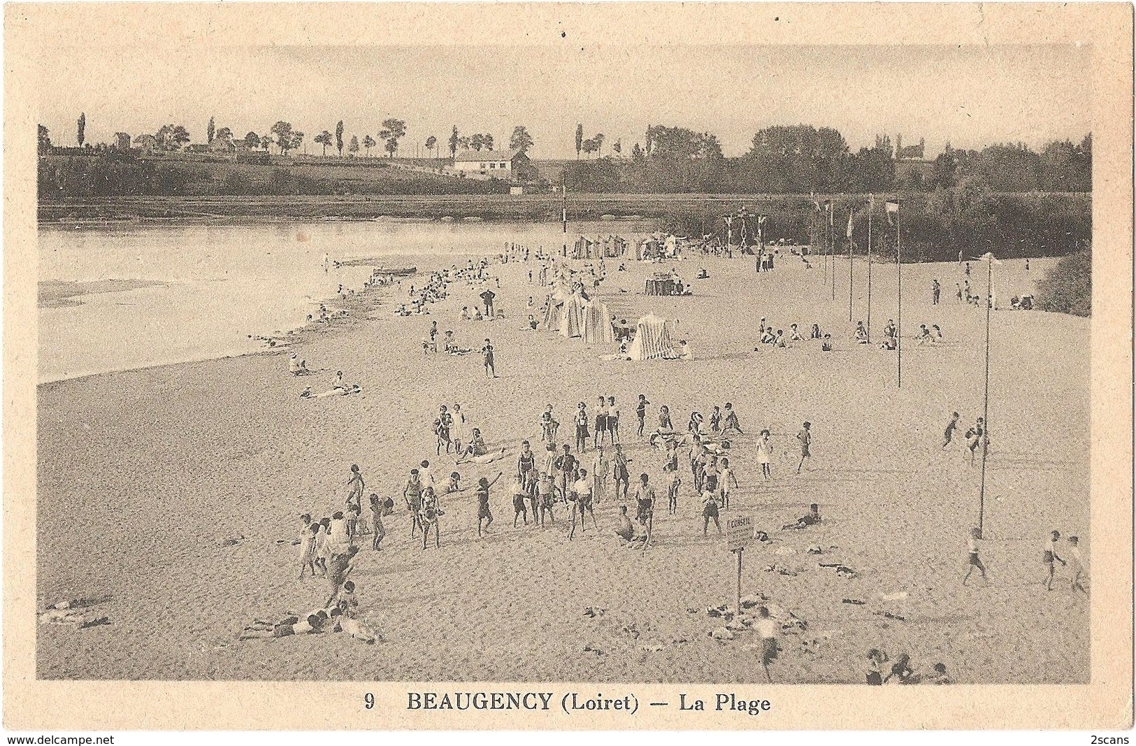 Dépt 45 - BEAUGENCY - La Plage - (Éditeur : Laurent, Librairie Beaugency) - Beaugency