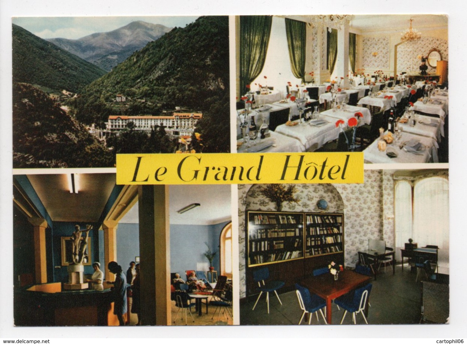 - CPM LA PRESTE-LES-BAINS (66) - Le Grand Hôtel 1977 - Editions Théojac N° 3 - - Other & Unclassified