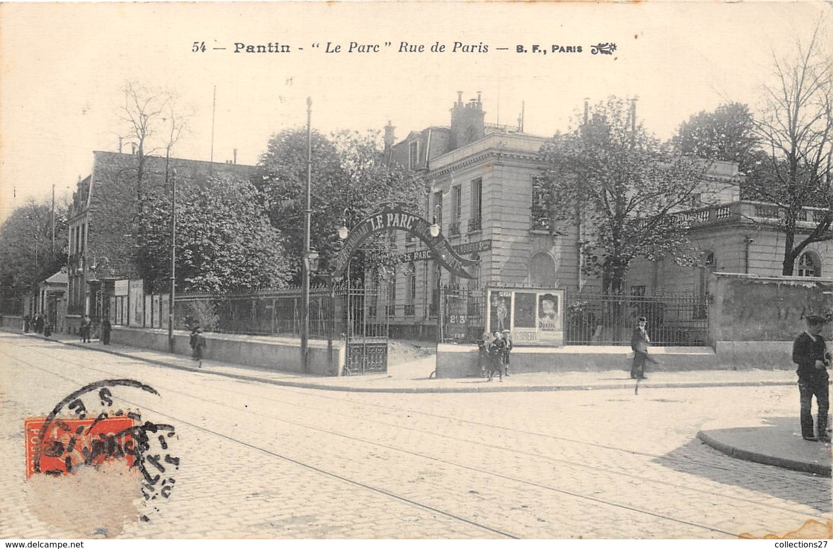 93-PANTIN- LE PARC RUE DE PARIS - Pantin