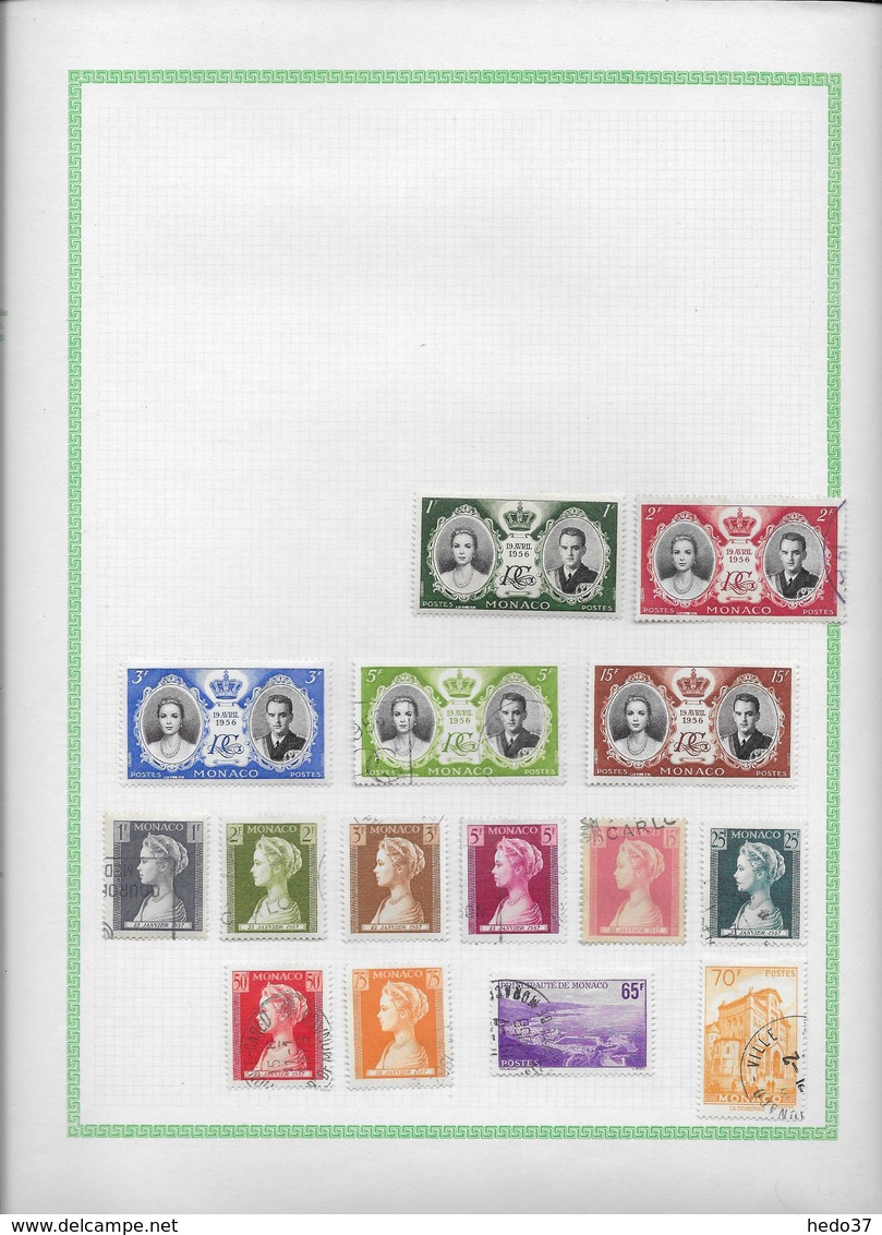 Monaco - Collection Vendue Page Par Page - Timbres Oblitérés/neufs * - B/TB - Used Stamps