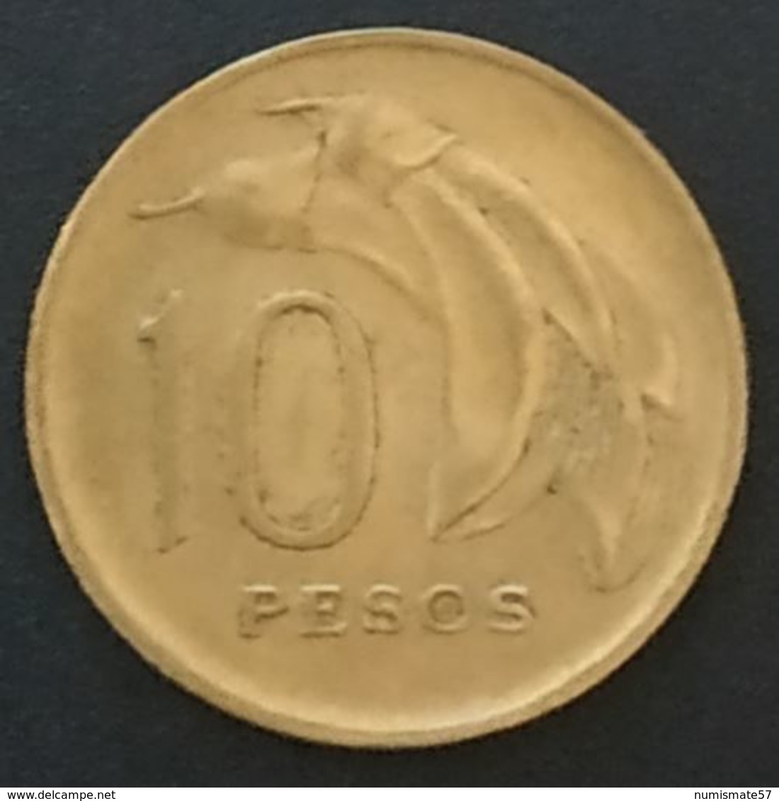 URUGUAY - 10 PESOS 1968 - Artigas - KM 51 - Uruguay