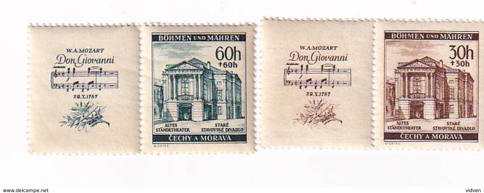 Bohemia & Moravia Post Stamps - Neufs