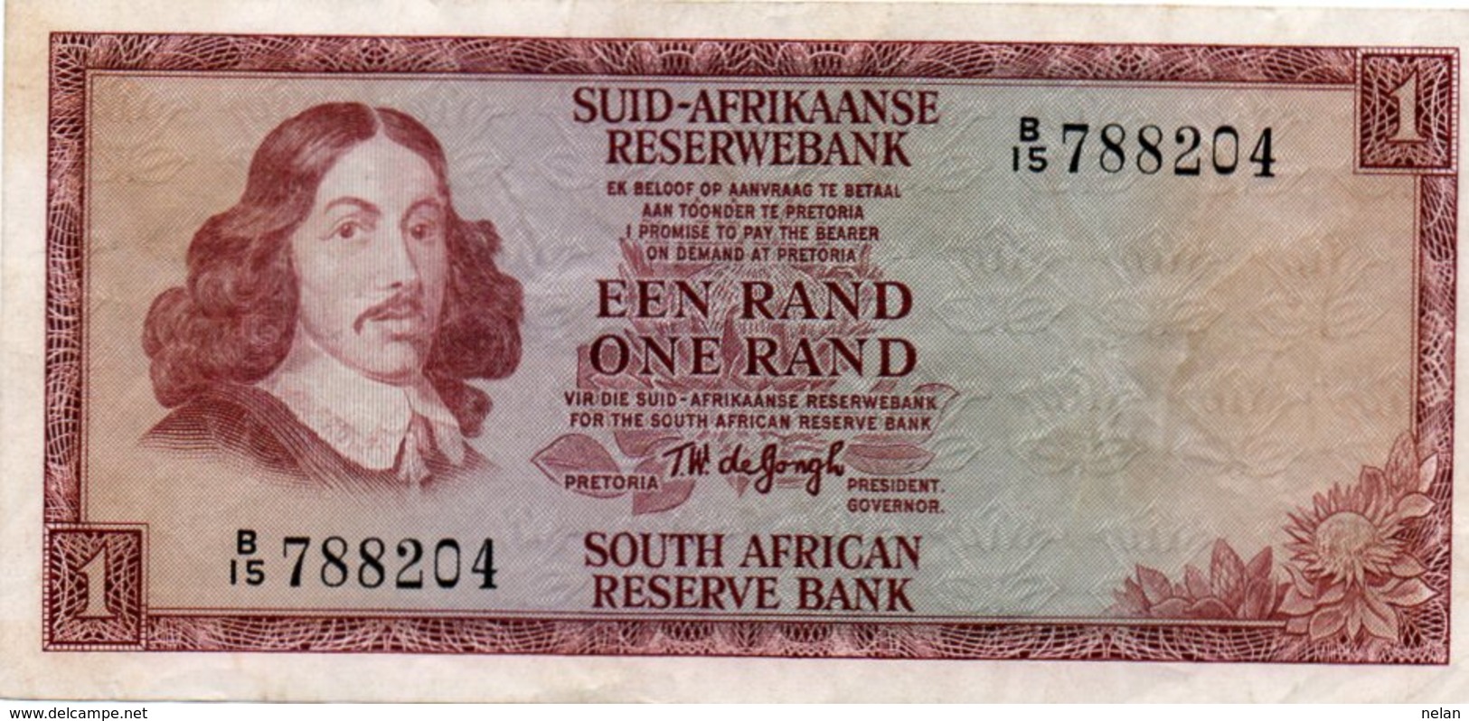 SOUTH AFRICA 1 RAND 1973 P-116a  CIRC. - Südafrika