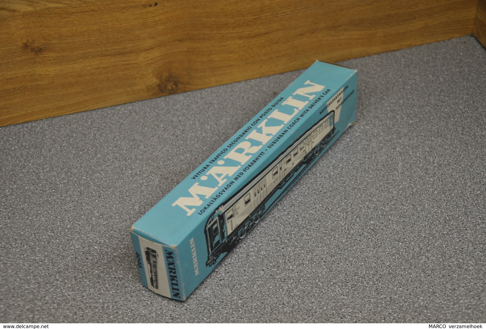 Märklin 4046 Orginele Verpakking-doos-box - Scompartimento Viaggiatori