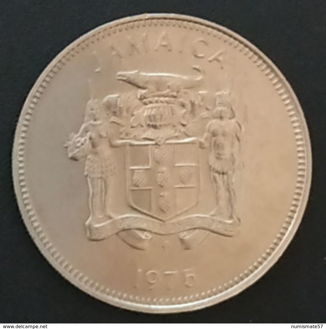 RARE - JAMAIQUE - JAMAICA - 20 CENTS 1975 - KM 55 - Jamaique