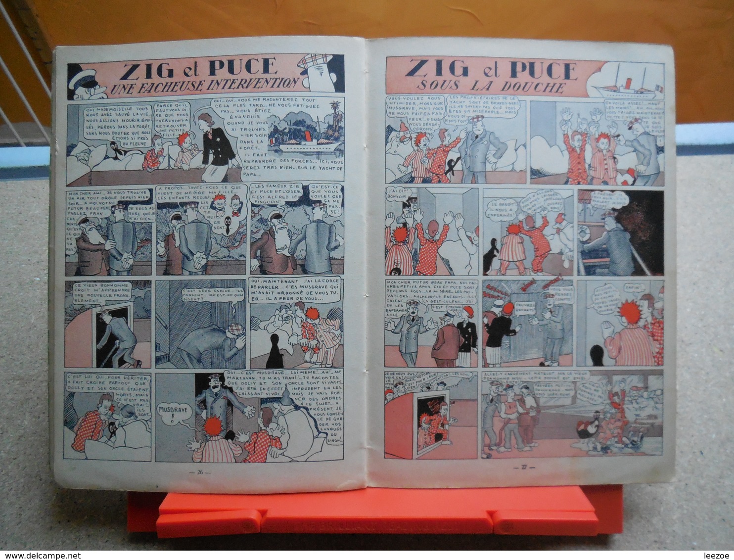 BD EO zig et puce cherchent dolly 1931, complet .......4B010320