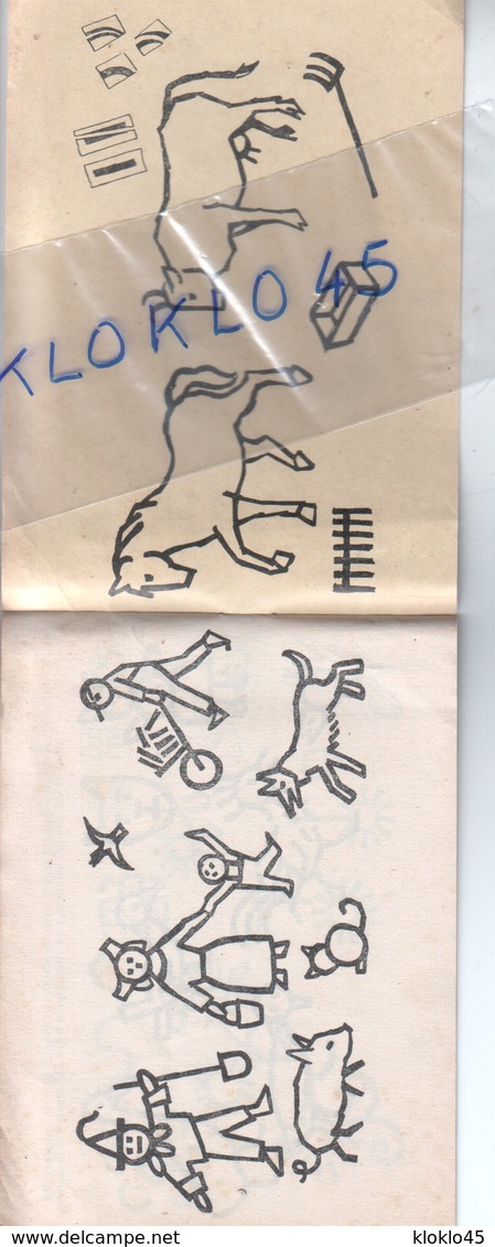 Bochure Livret NIAGARA Impriment Les Tissus Ces Produits Appliqués Avec  Ce Fer - Cotonnades Rayonne Patte Mouille ~1950 - Matériel Et Accessoires