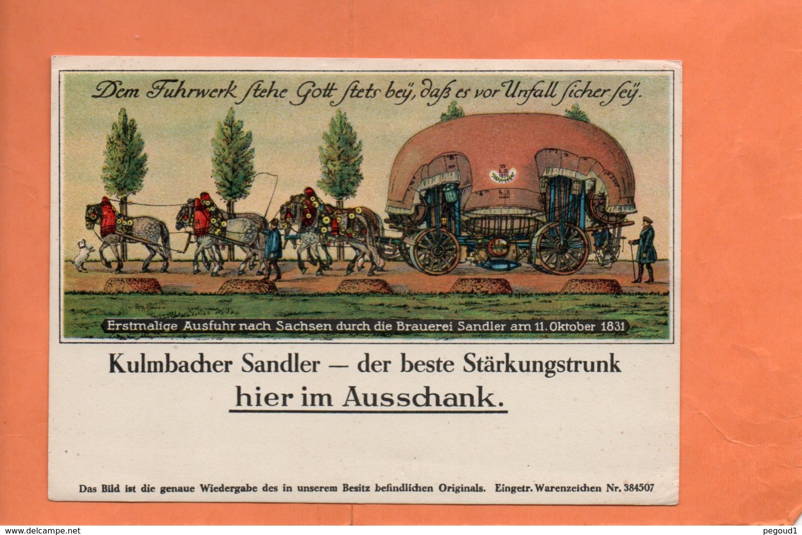 KULMBACH ( BAYERN ) SANDLERBRÄU.BRAUEREI. BRASSERIE  Achat Immédiat - Kulmbach