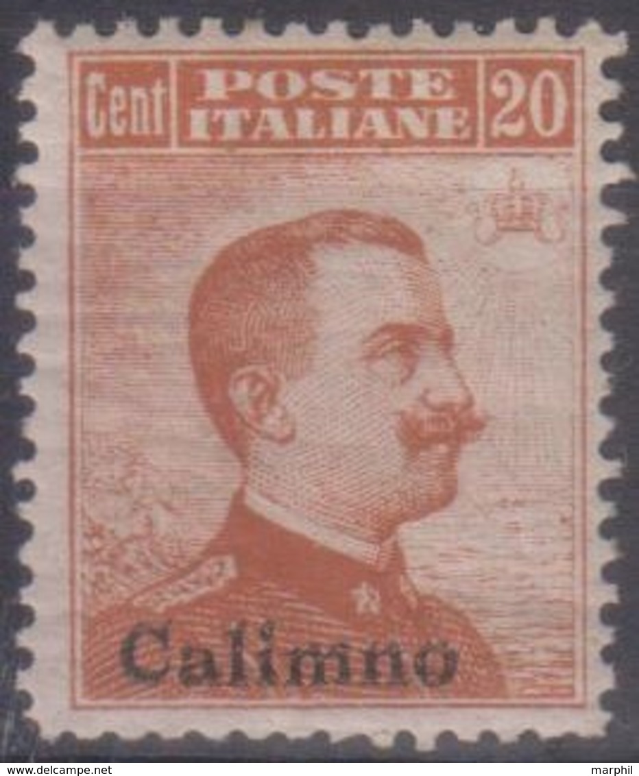 Italia Colonie Egeo Calino 1917 SaN°9 MNH/** Vedere Scansione - Egée (Calino)