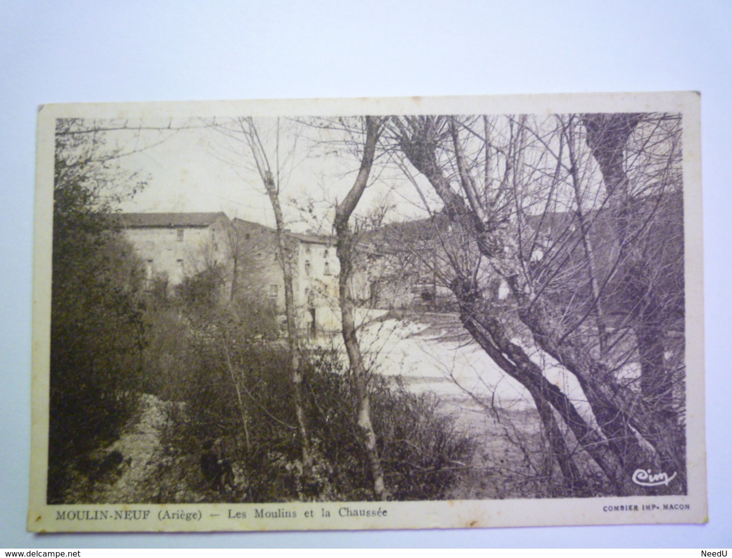 GP 2020 - 2368  MOULIN-NEUF  (Ariège)  :  Les MOULINS Et La CHAUSSEE   1945   XXX - Sonstige & Ohne Zuordnung