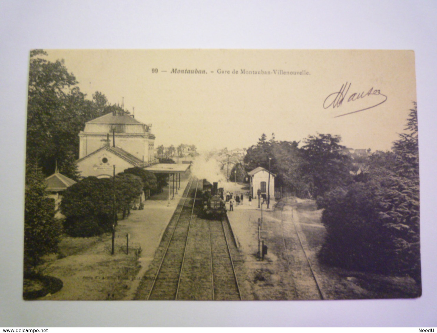 GP 2020 - 2371  MONTAUBAN  (Tarn-et-Garonne)  :  GARE De Montauban-Villenouvelle   1905   XXX - Montauban