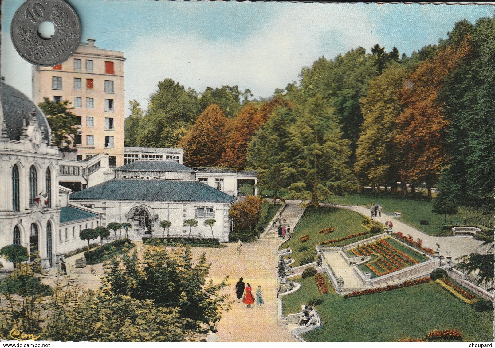 58  - Carte Postale Semi Moderne De  SAINT HONORE LES BAINS  Vue Aérienne - Saint-Honoré-les-Bains