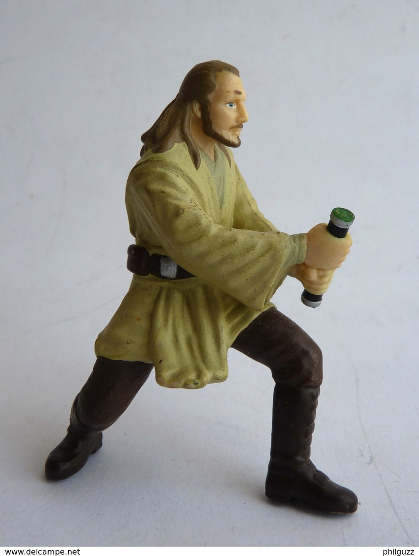 FIGURINE PVC APPLAUSE STAR WARS QUI GON JINN - Poder De La Fuerza