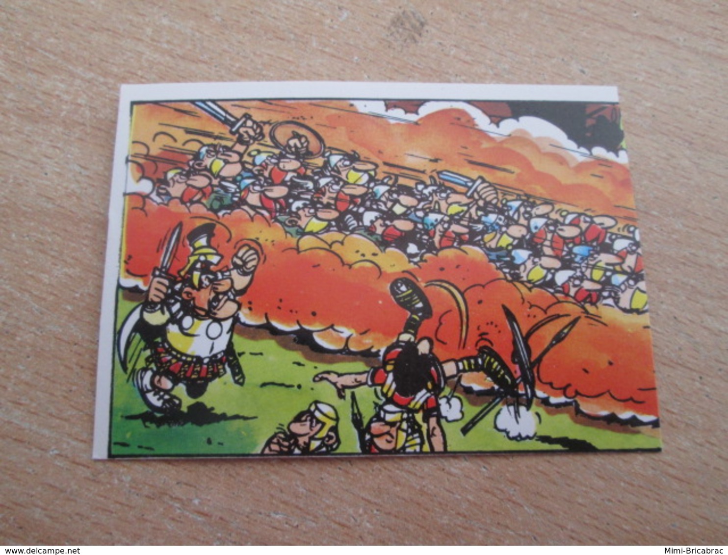 COLLECTOR Image NON Autocollante De 1972 ASTERIX AMERICANA MUNICH Genre Panini N°45 ; NEUVE - Edition Française