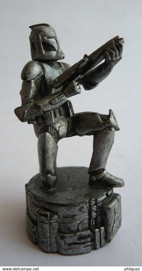 FIGURINE STAR WARS 2005 CLONE TROOPER Pièce Jeu D'échec SAGA - Poder De La Fuerza