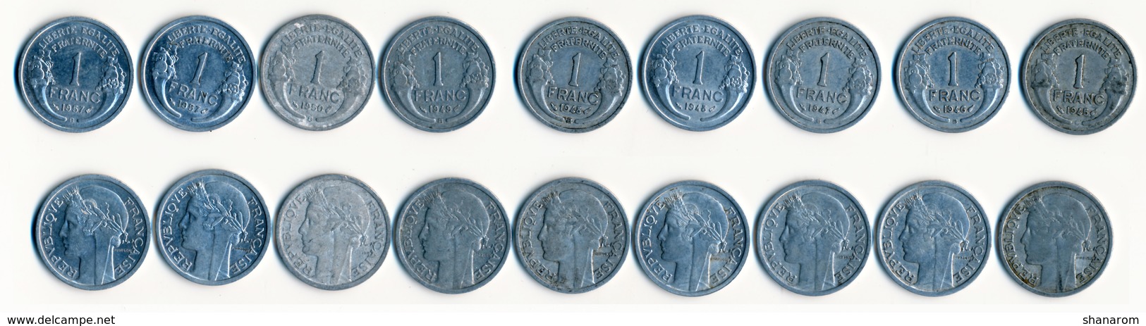 SET OF COINS // Divers 56 Pièces