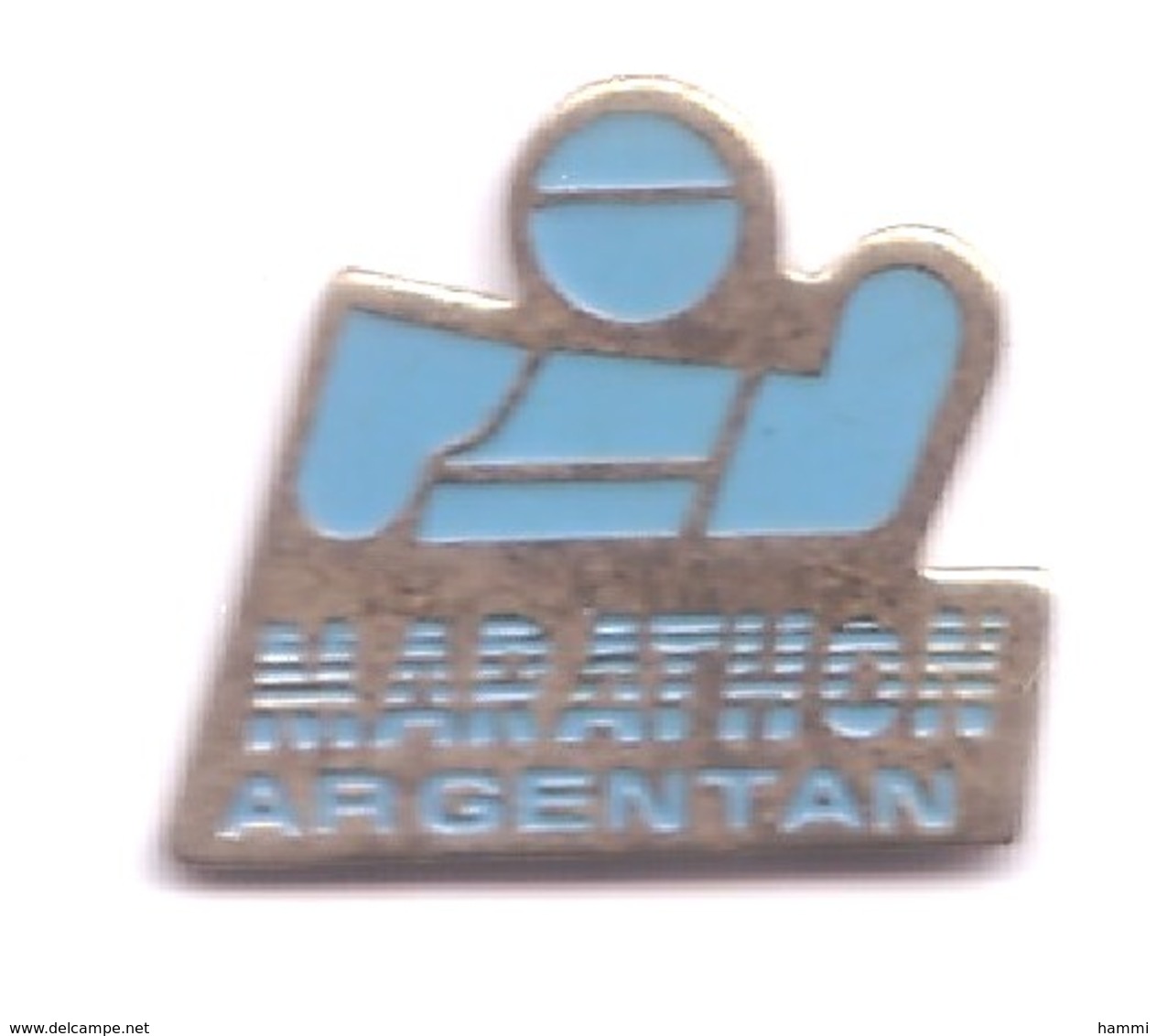 AA159 Pin's Course à Pieds Marathon Argentan Orne Achat Immédiat - Leichtathletik