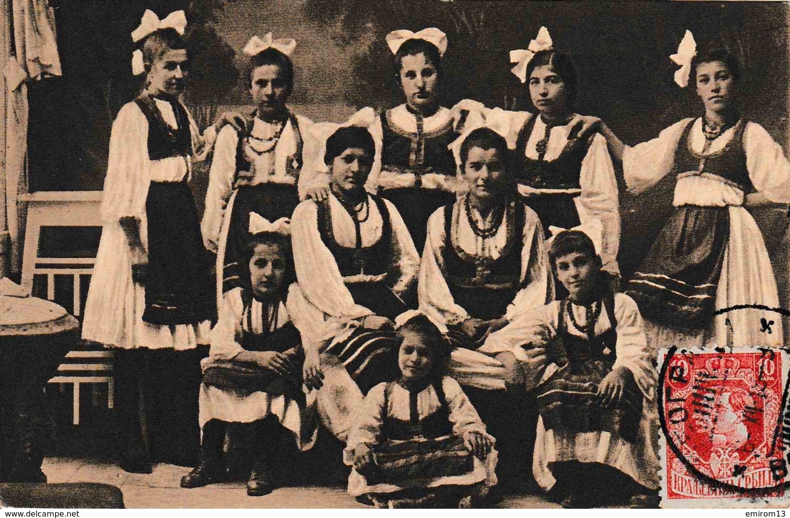 Royaume Des Serbes Des Croates Et Des Slovènes Folklore Les Serbes De Hertzegovin - Bosnia Erzegovina