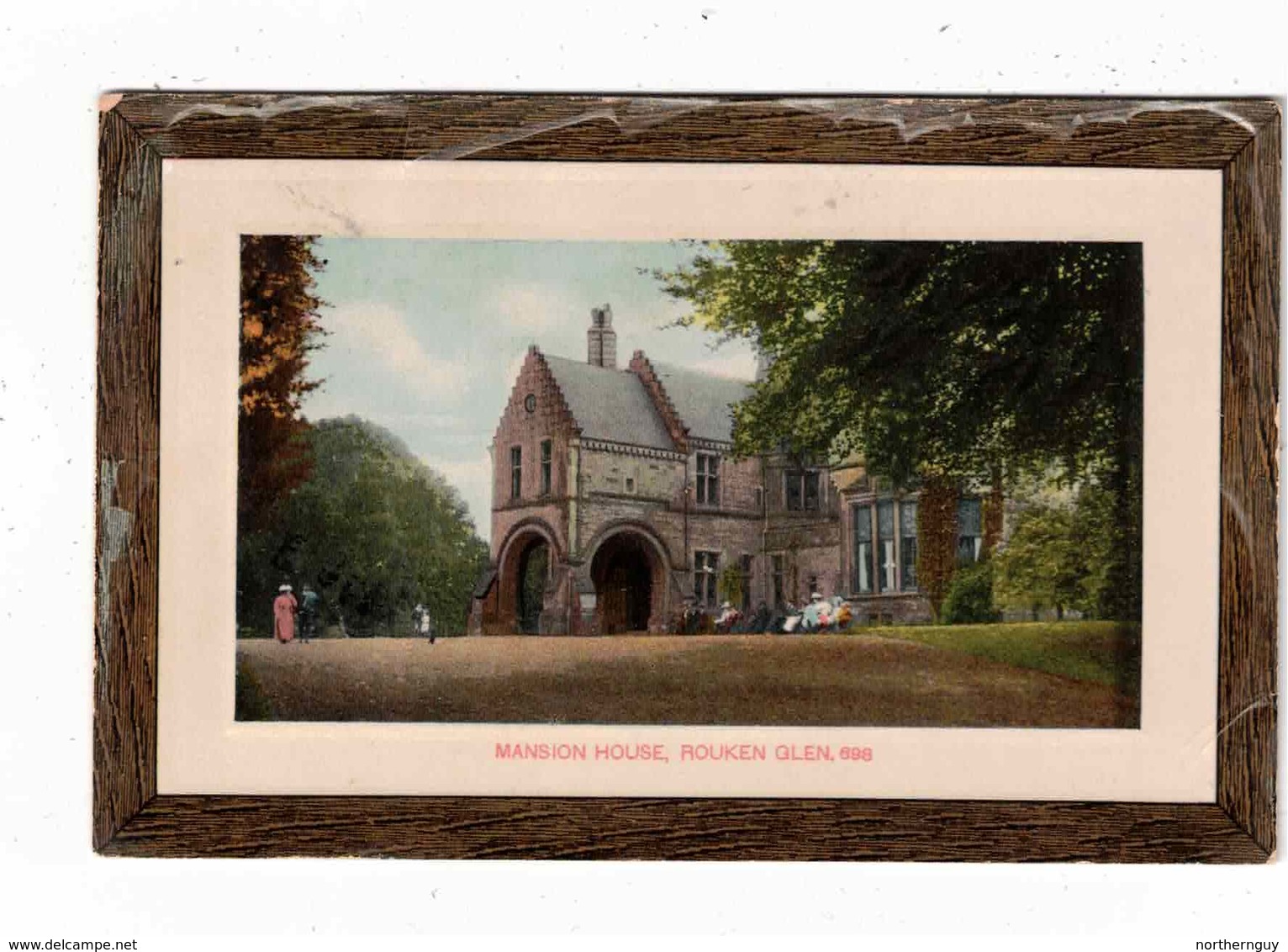 THORNLIEBANK, Renfrewshire, Scotland, Mansion House In Rouken Glen, Pre-1920 Postcard - Renfrewshire