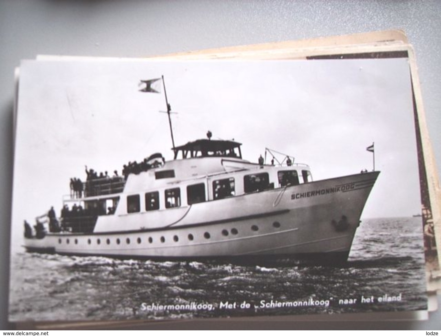 Nederland Holland Pays Bas Schiermonnikoog Met Oude Veerboot Wagenborg - Schiermonnikoog